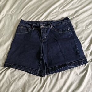Dark Wash Denim Shorts